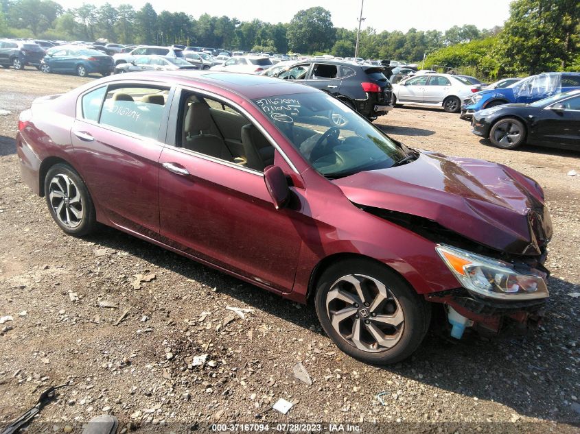 2017 HONDA ACCORD SEDAN EX-L - 1HGCR2F96HA194190