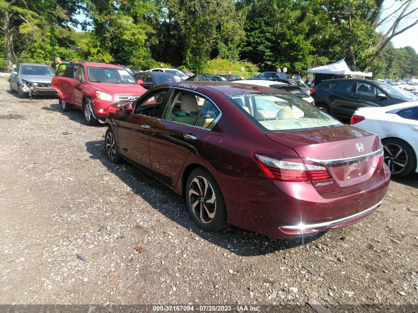 2017 HONDA ACCORD SEDAN EX-L - 1HGCR2F96HA194190