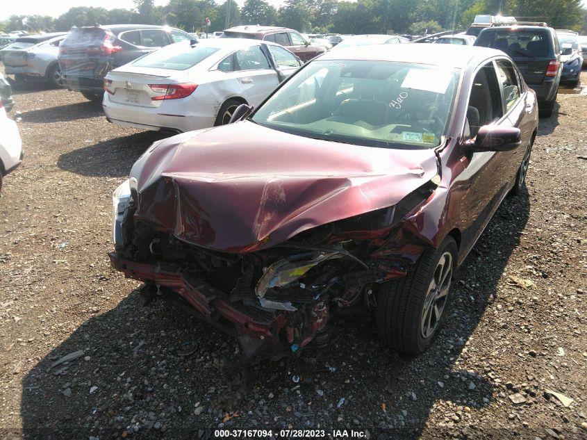 2017 HONDA ACCORD SEDAN EX-L - 1HGCR2F96HA194190
