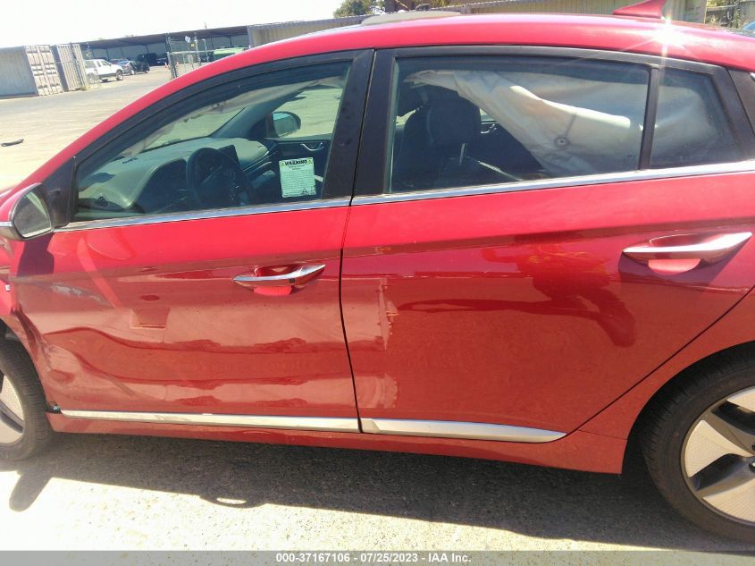 2020 HYUNDAI IONIQ HYBRID LIMITED - KMHC05LCXLU240570
