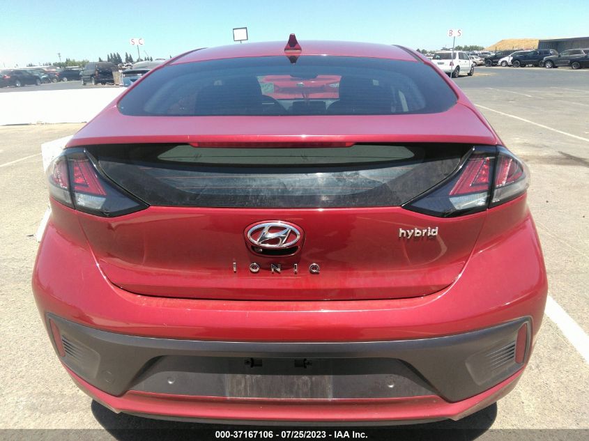 2020 HYUNDAI IONIQ HYBRID LIMITED - KMHC05LCXLU240570