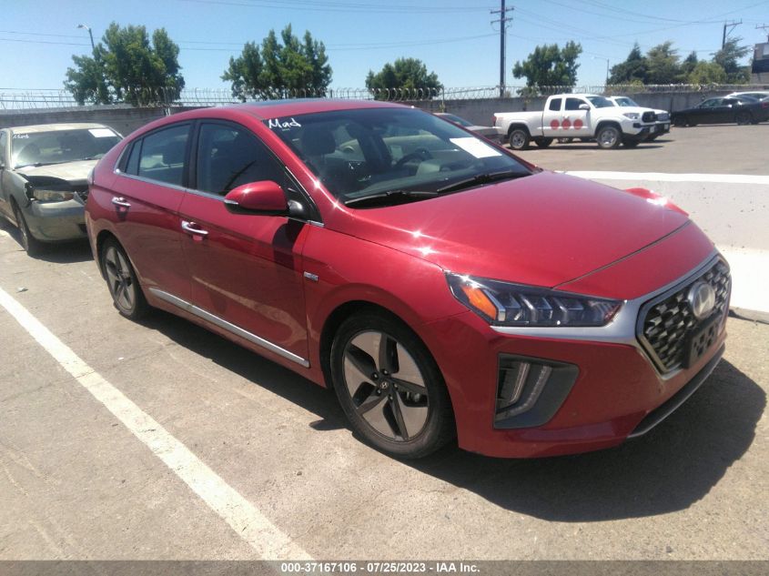 2020 HYUNDAI IONIQ HYBRID LIMITED - KMHC05LCXLU240570