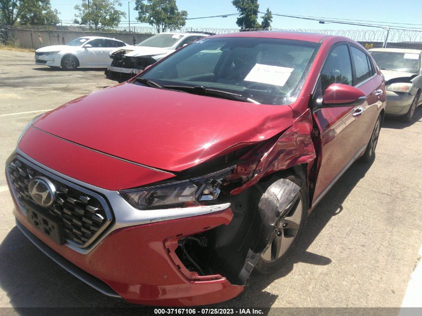 2020 HYUNDAI IONIQ HYBRID LIMITED - KMHC05LCXLU240570
