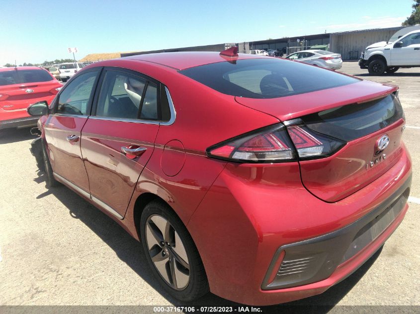 2020 HYUNDAI IONIQ HYBRID LIMITED - KMHC05LCXLU240570