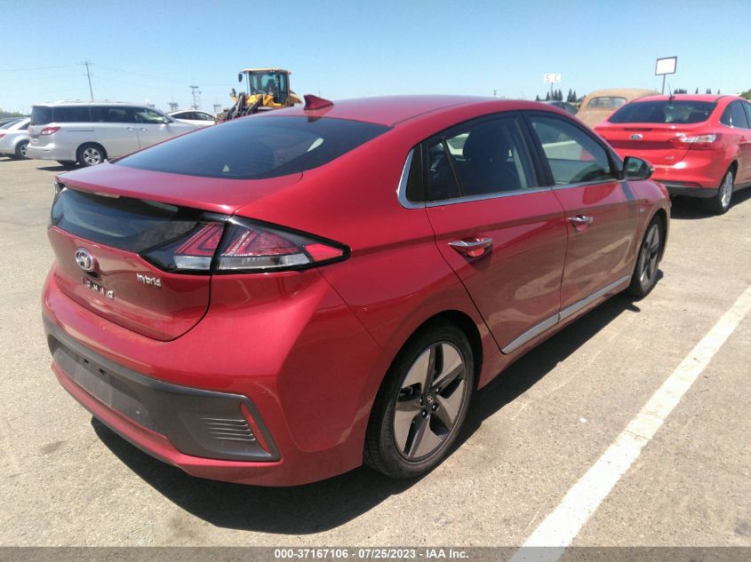 2020 HYUNDAI IONIQ HYBRID LIMITED - KMHC05LCXLU240570