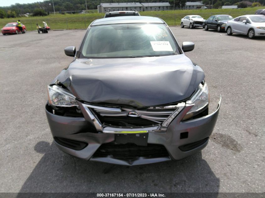 2015 NISSAN SENTRA S - 3N1AB7AP5FY374172