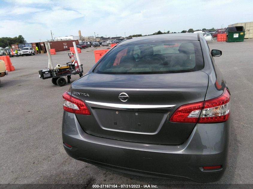 2015 NISSAN SENTRA S - 3N1AB7AP5FY374172