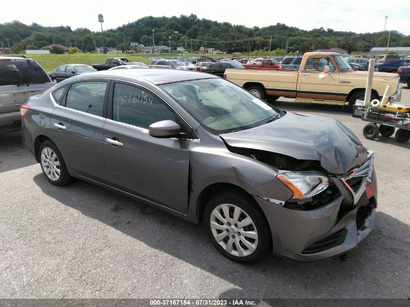 2015 NISSAN SENTRA S - 3N1AB7AP5FY374172