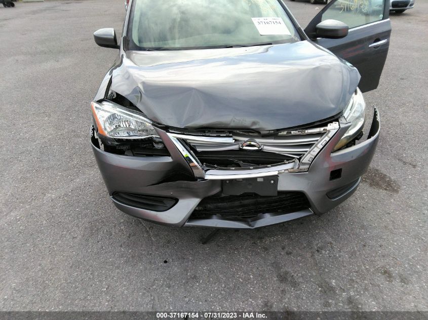 2015 NISSAN SENTRA S - 3N1AB7AP5FY374172