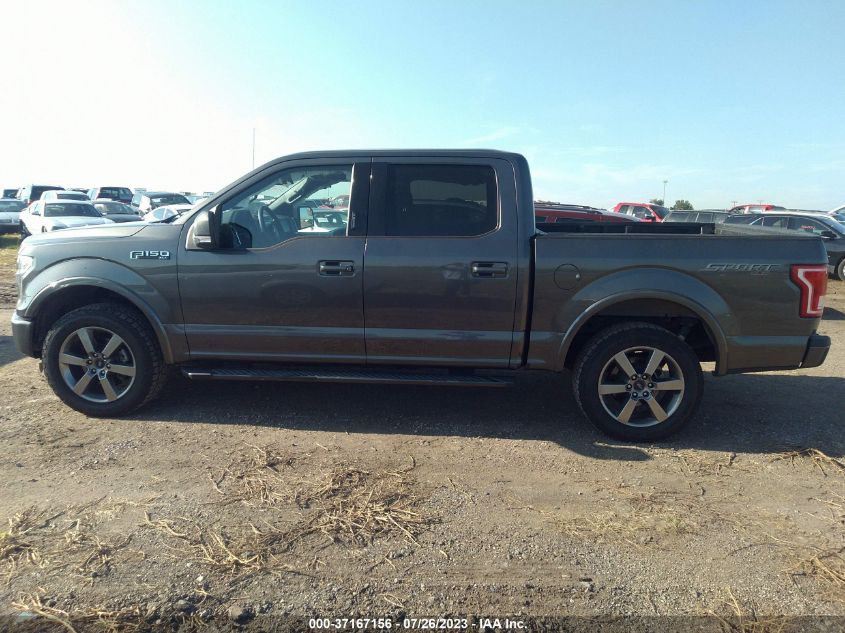 2016 FORD F-150 XLT/XL/LARIAT/PLATINUM - 1FTEW1EF1GKF48403