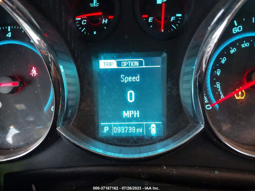 2014 CHEVROLET CRUZE LTZ - 1G1PG5SB7E7159174
