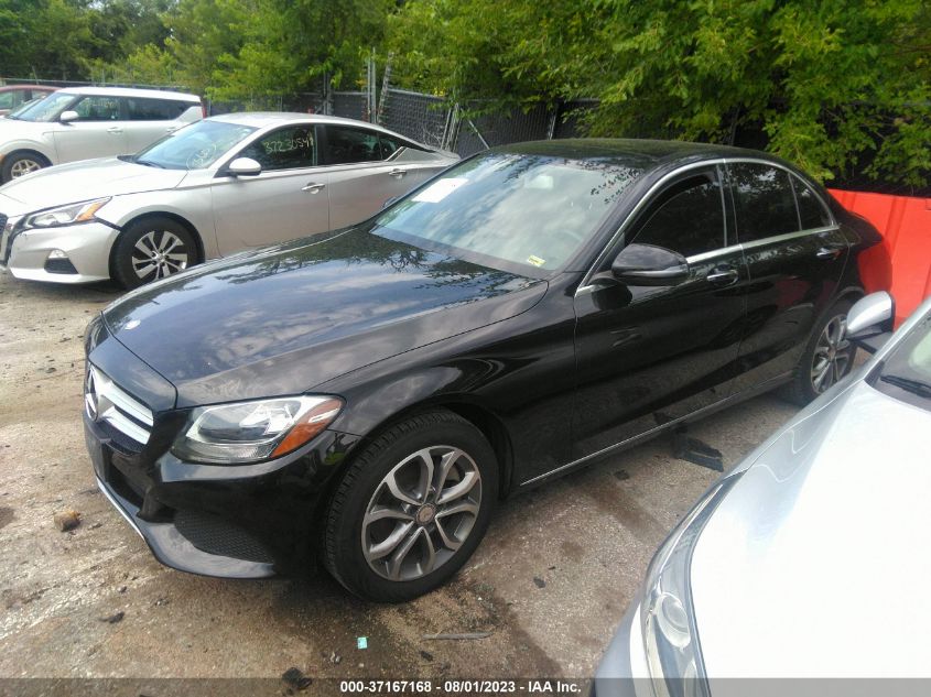 55SWF4KB5GU167169 2016 MERCEDES-BENZ C-CLASS - Image 2