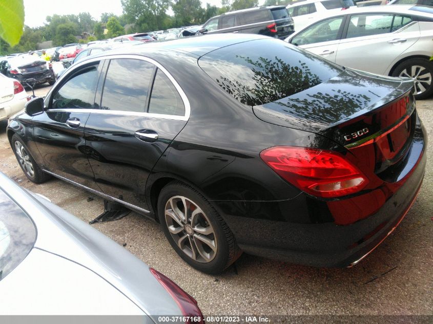 55SWF4KB5GU167169 2016 MERCEDES-BENZ C-CLASS, photo no. 3