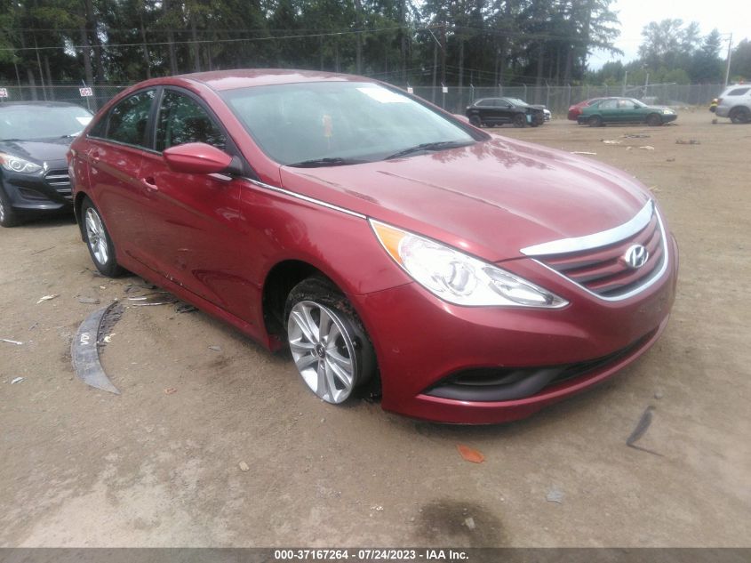 2014 HYUNDAI SONATA GLS - 5NPEB4AC2EH908895