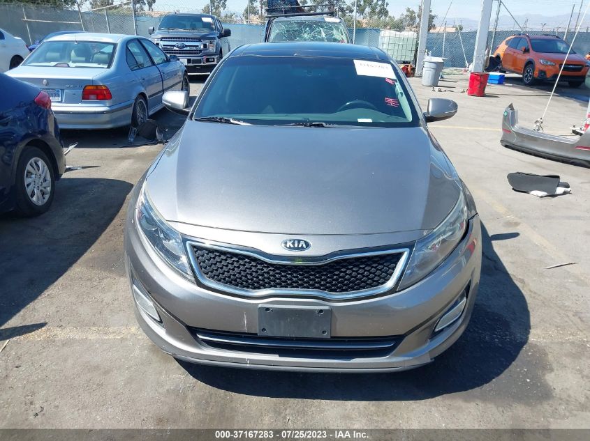 2015 KIA OPTIMA SX TURBO - 5XXGR4A65FG484995