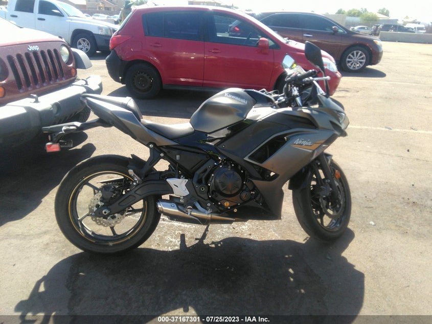 VIN ML5EXER12PDA90066 2023 KAWASAKI EX650 R