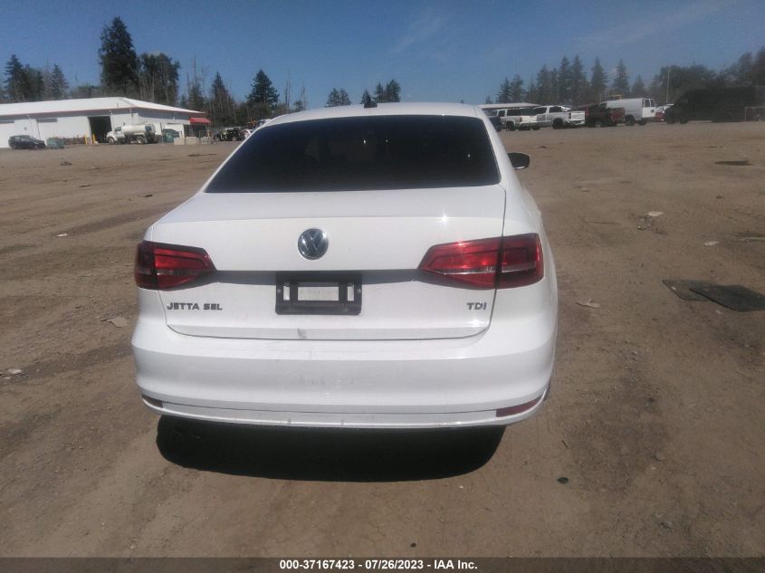 2015 VOLKSWAGEN JETTA SEDAN 2.0L TDI SEL - 3VWLA7AJ7FM202282