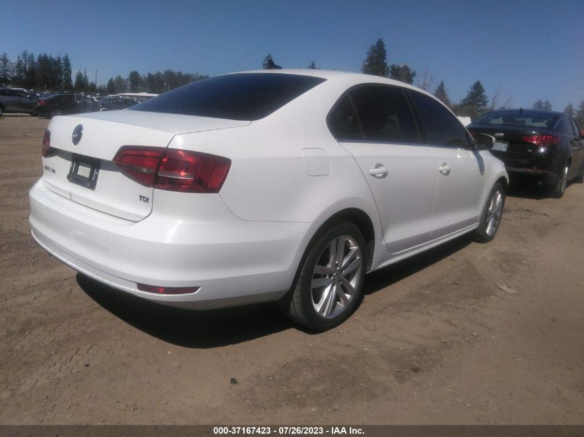 2015 VOLKSWAGEN JETTA SEDAN 2.0L TDI SEL - 3VWLA7AJ7FM202282