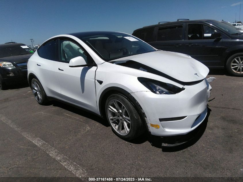 2022 TESLA MODEL Y LONG RANGE - 7SAYGDEE4NF354755