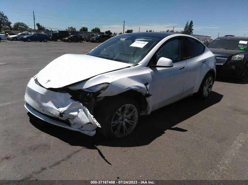 2022 TESLA MODEL Y LONG RANGE - 7SAYGDEE4NF354755