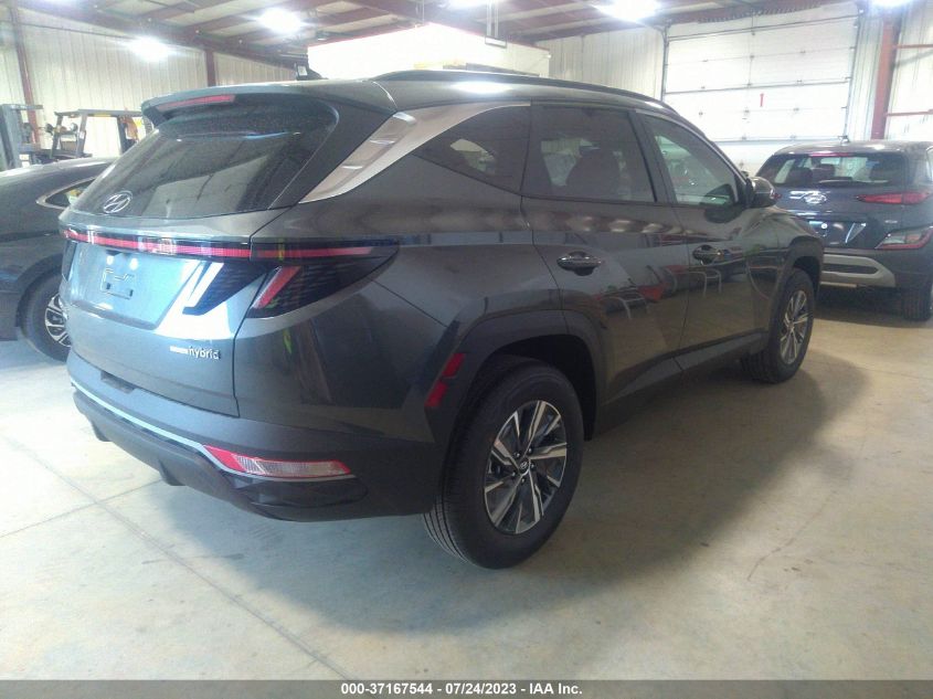 2023 HYUNDAI TUCSON HYBRID BLUE - KM8JBCA18PU132137