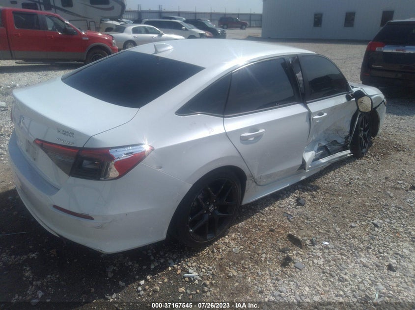 VIN 2HGFE2F57NH502230 2022 HONDA CIVIC SEDAN SPORT