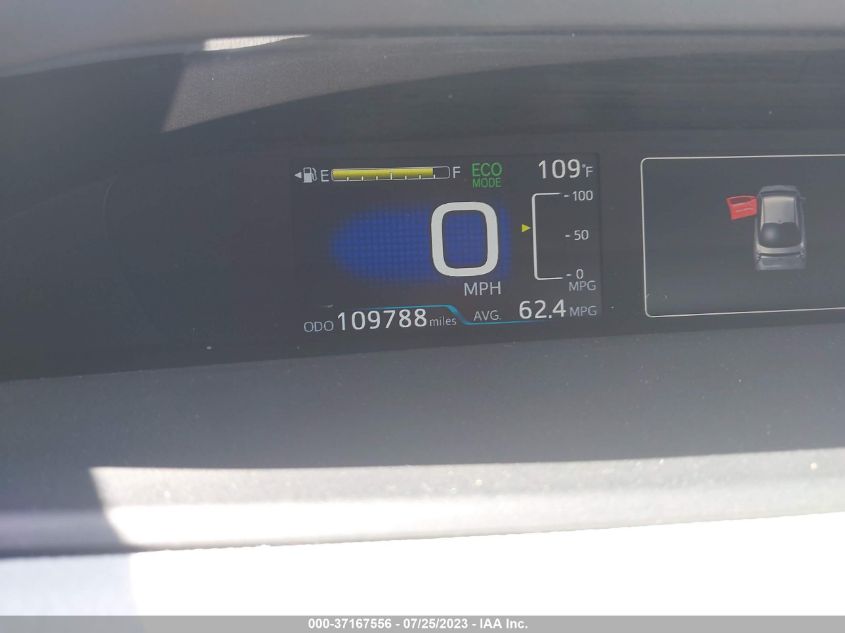 2016 TOYOTA PRIUS FOUR - JTDKARFU9G3009437