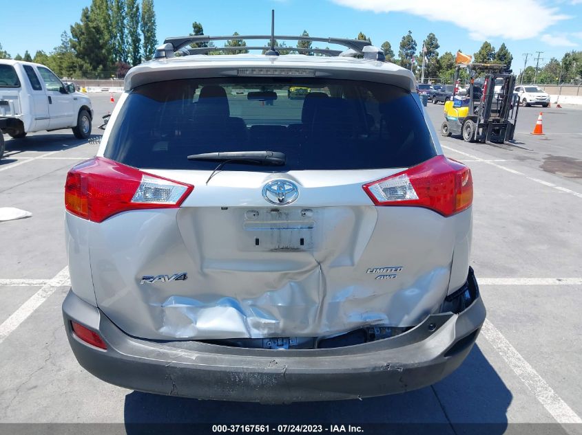 2013 TOYOTA RAV4 LIMITED - 2T3DFREV2DW114110