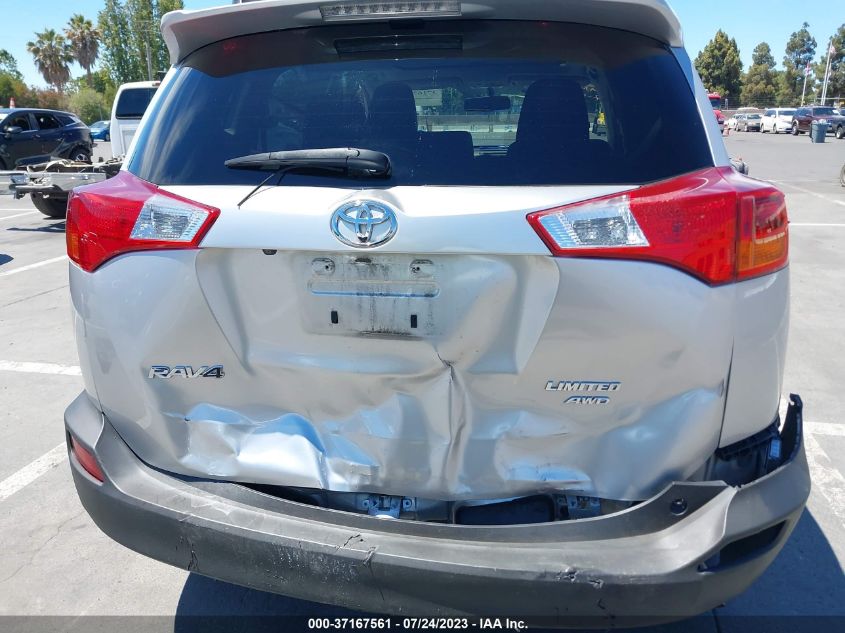 2013 TOYOTA RAV4 LIMITED - 2T3DFREV2DW114110