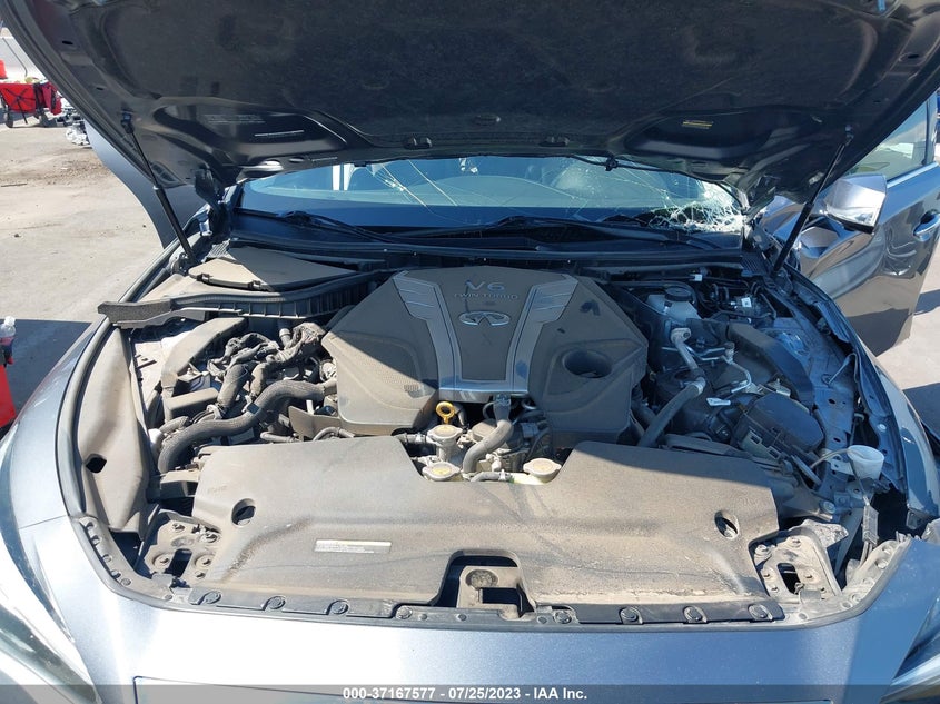 VIN JN1EV7AP2JM591196 2018 INFINITI Q50 3.0T LUXE