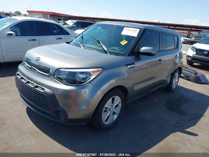 2016 KIA SOUL BASE - KNDJN2A22G7358137