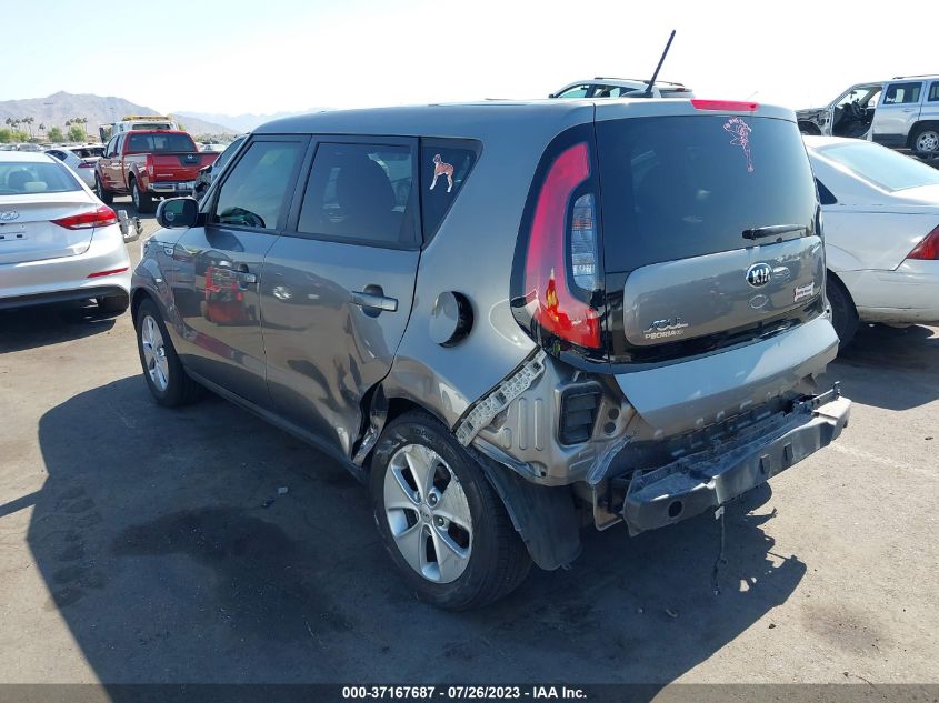 2016 KIA SOUL BASE - KNDJN2A22G7358137