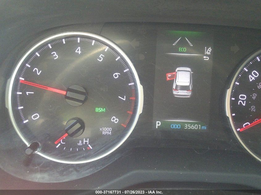 2019 TOYOTA RAV4 XLE - JTMP1RFV0KJ009538