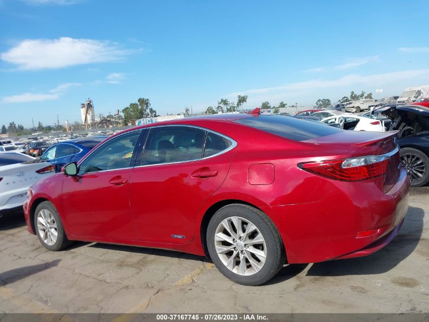 2013 LEXUS ES 300H HYBRID - JTHBW1GG6D2035151