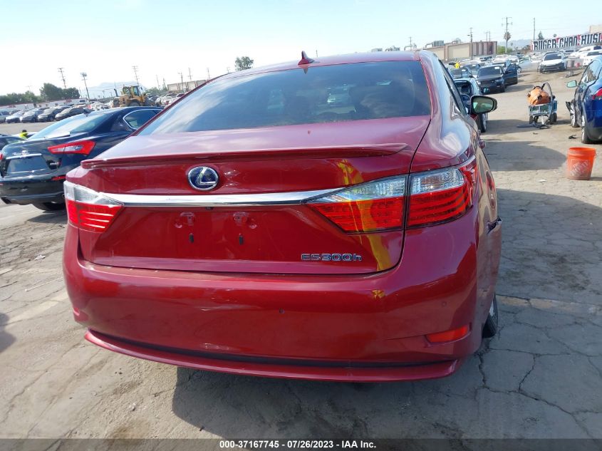 2013 LEXUS ES 300H HYBRID - JTHBW1GG6D2035151