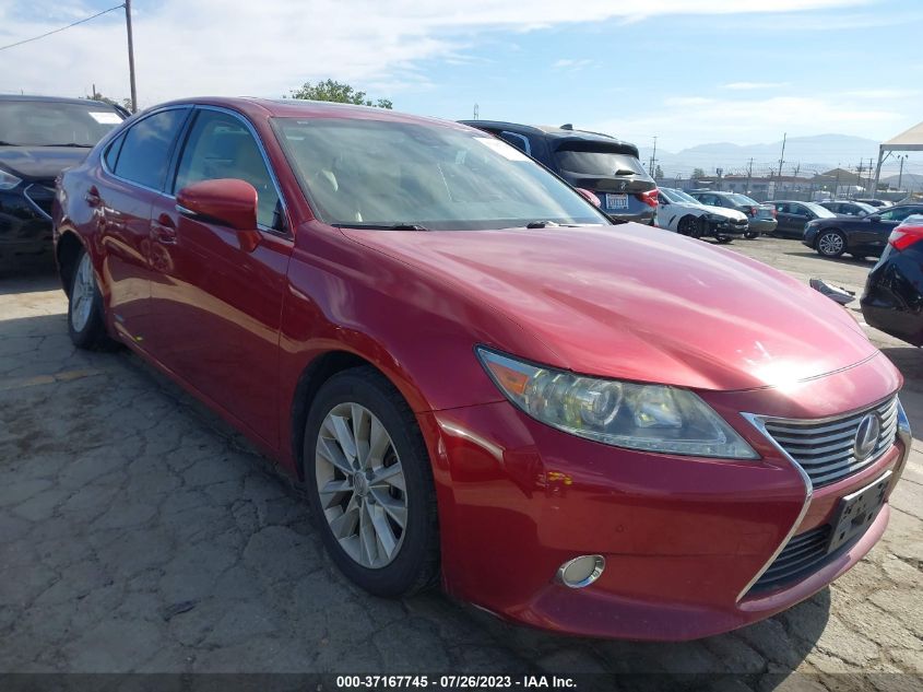 2013 LEXUS ES 300H HYBRID - JTHBW1GG6D2035151