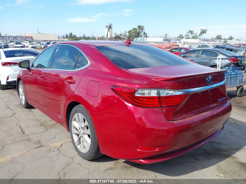 2013 LEXUS ES 300H HYBRID - JTHBW1GG6D2035151