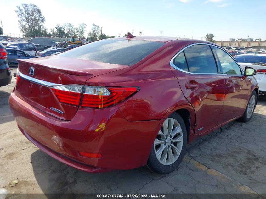 2013 LEXUS ES 300H HYBRID - JTHBW1GG6D2035151