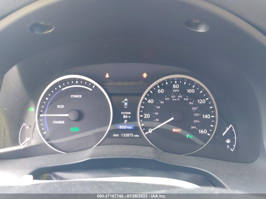 2013 LEXUS ES 300H HYBRID - JTHBW1GG6D2035151