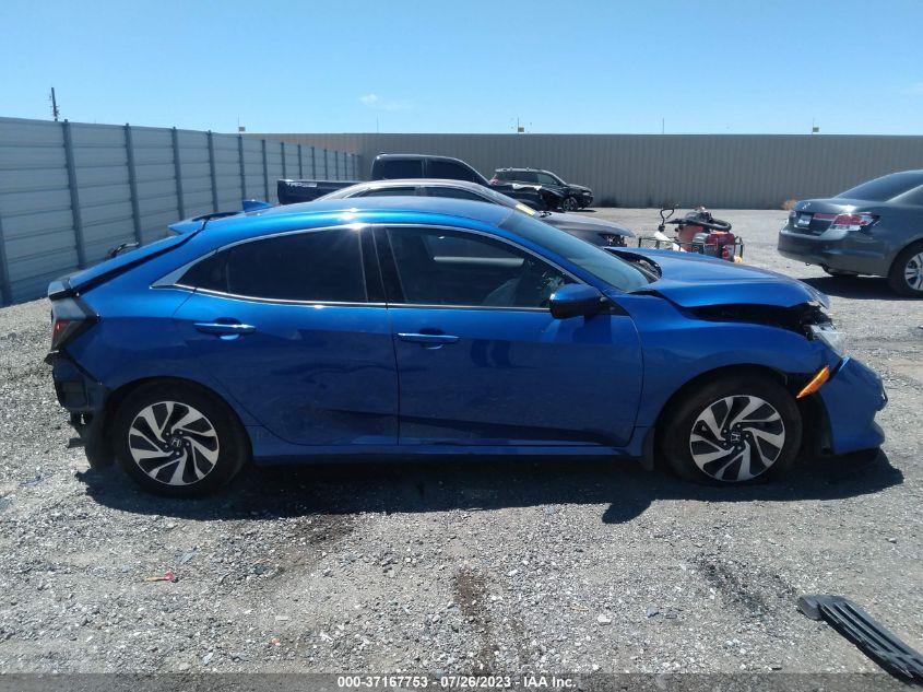 2018 HONDA CIVIC HATCHBACK LX - SHHFK7H2XJU427528
