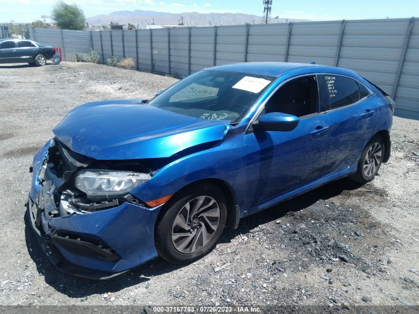 2018 HONDA CIVIC HATCHBACK LX - SHHFK7H2XJU427528