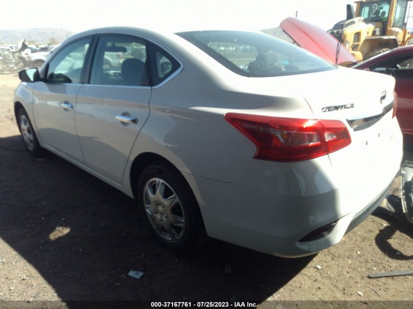 2016 NISSAN SENTRA SR/SL/S/SV/FE+ S - 3N1AB7AP5GY278298