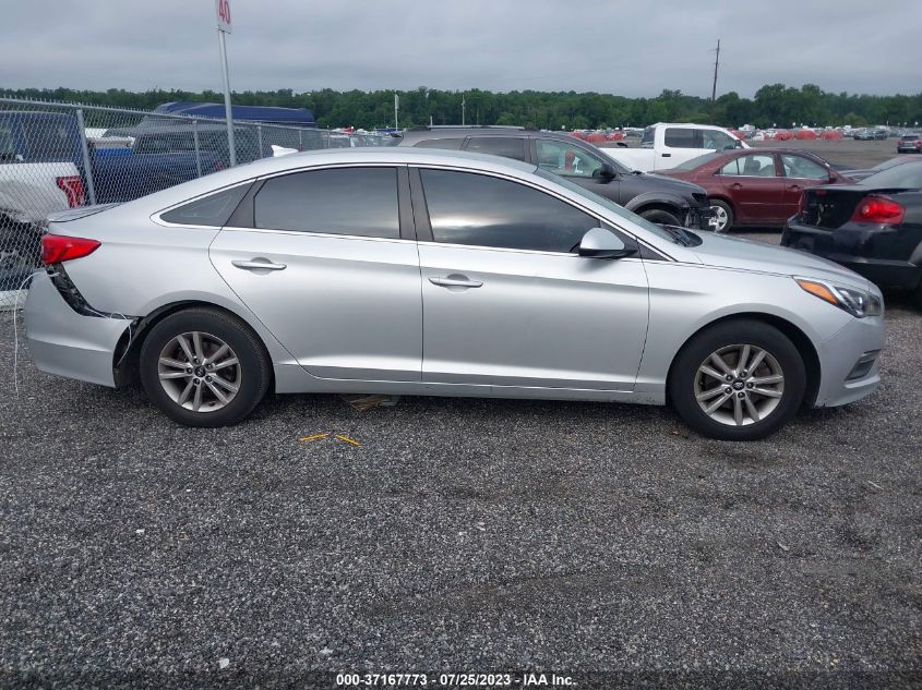 2015 HYUNDAI SONATA 2.4L SE - 5NPE24AF9FH081148