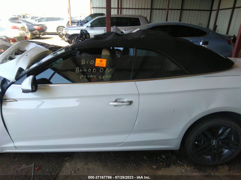 2019 AUDI A5 CABRIOLET PREMIUM PLUS - WAUYNGF5XKN003457