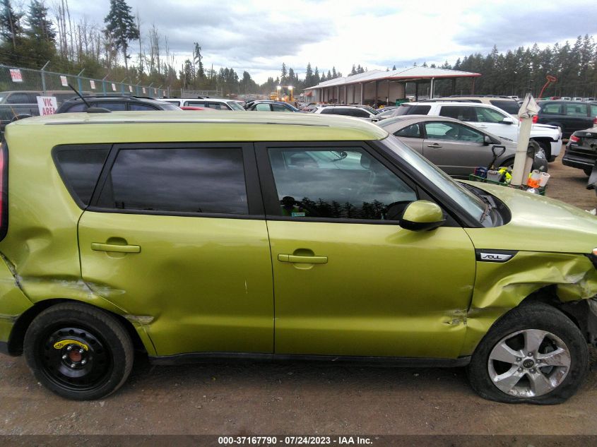 2019 KIA SOUL BASE - KNDJN2A2XK7910332