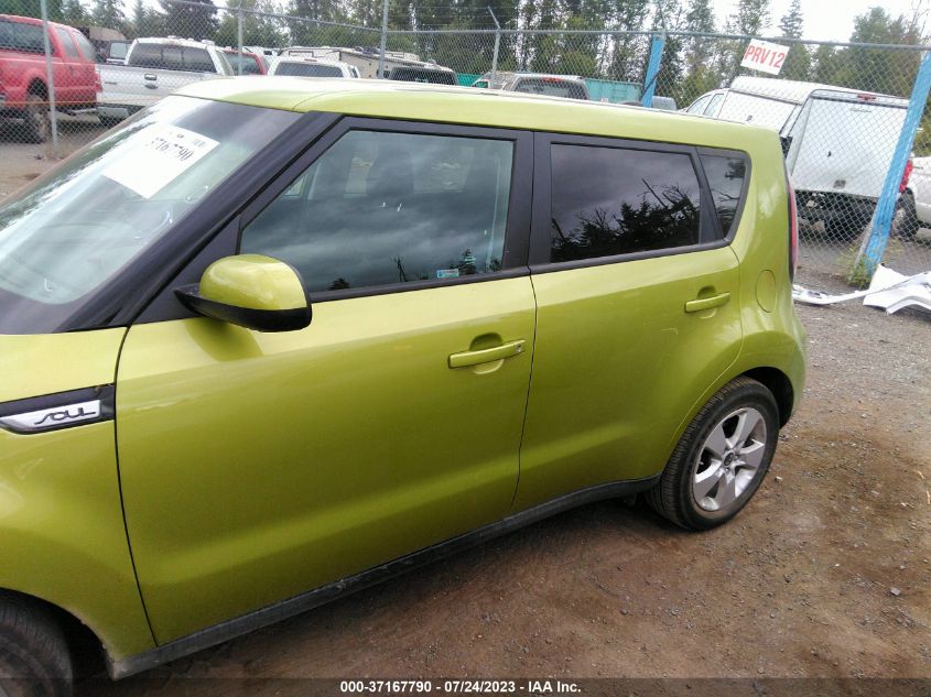 2019 KIA SOUL BASE - KNDJN2A2XK7910332