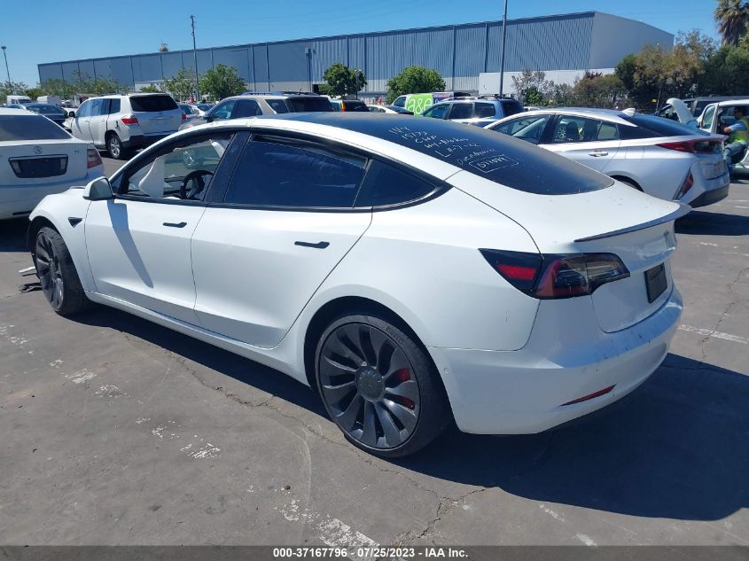 2021 TESLA MODEL 3 - 5YJ3E1EC9MF077089