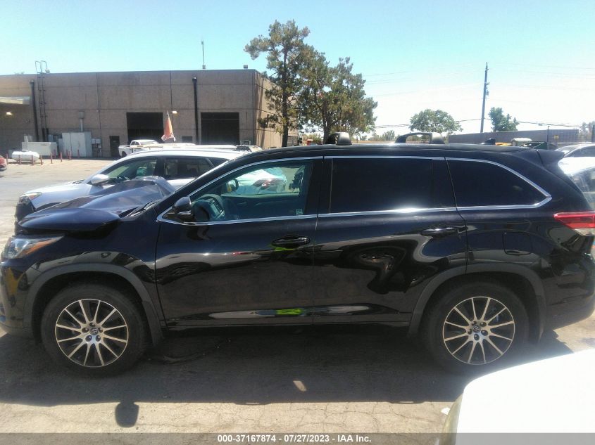 2018 TOYOTA HIGHLANDER SE/XLE - 5TDJZRFH5JS540258