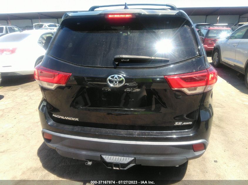 2018 TOYOTA HIGHLANDER SE/XLE - 5TDJZRFH5JS540258