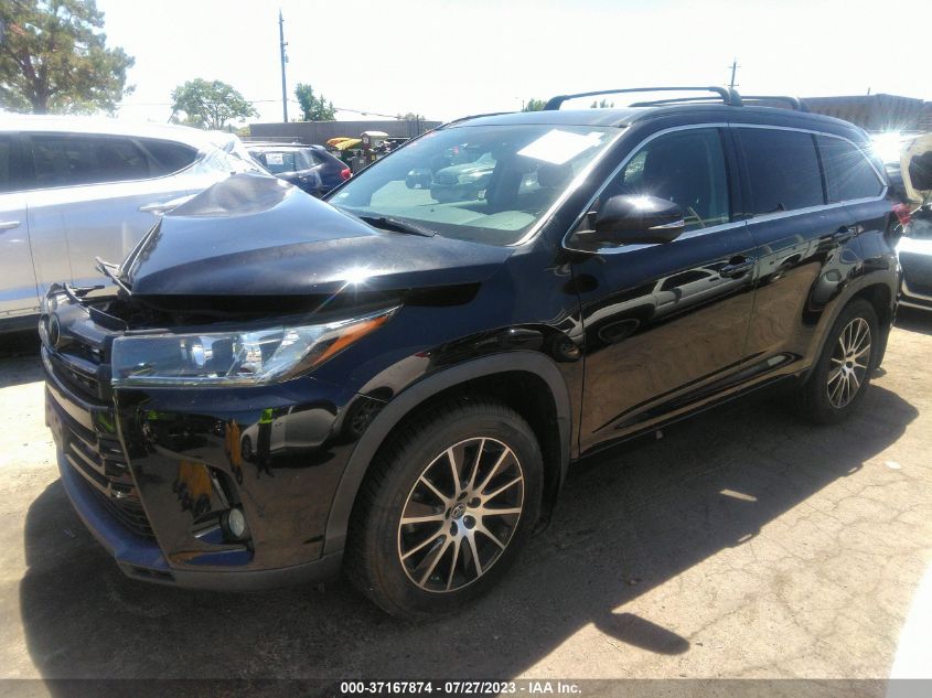 2018 TOYOTA HIGHLANDER SE/XLE - 5TDJZRFH5JS540258